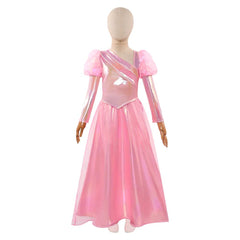 Kinder Mädchen Glinda rosa Kleid Wicked for Good Cosplay Outfits	