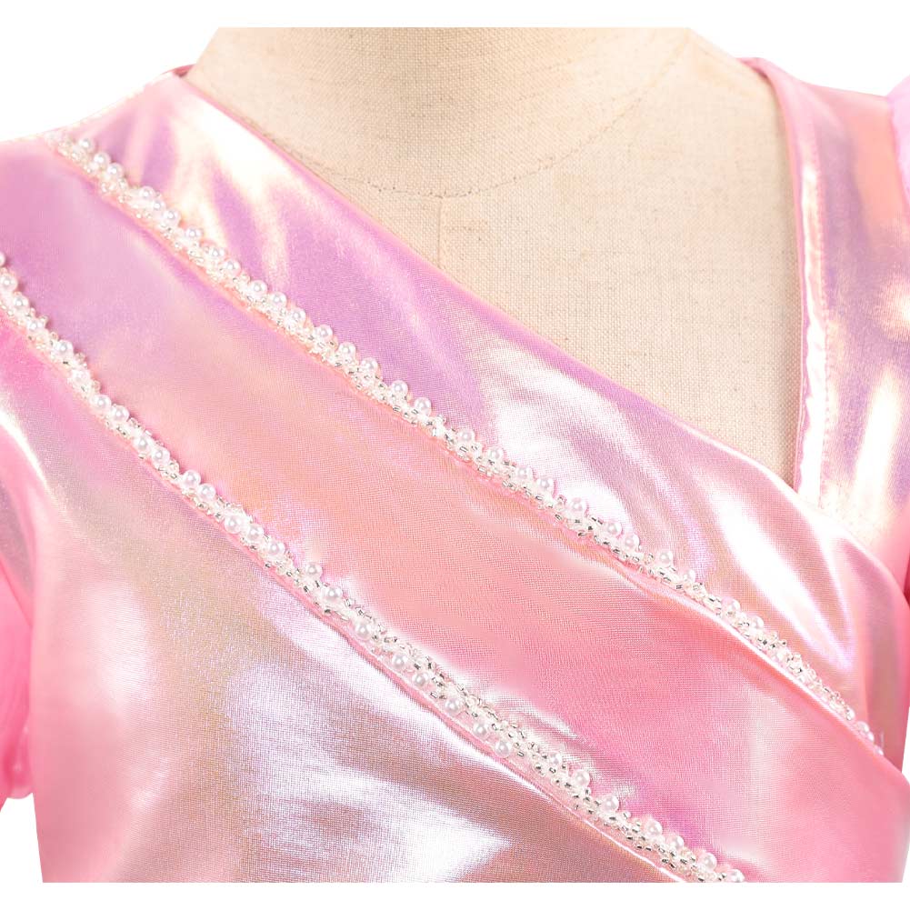 Kinder Mädchen Glinda rosa Kleid Wicked for Good Cosplay Outfits	
