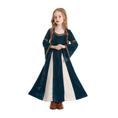 Kinder Mädchen Hofkleid Cosplay Kostüm Outfits Halloween Karneval Anzug