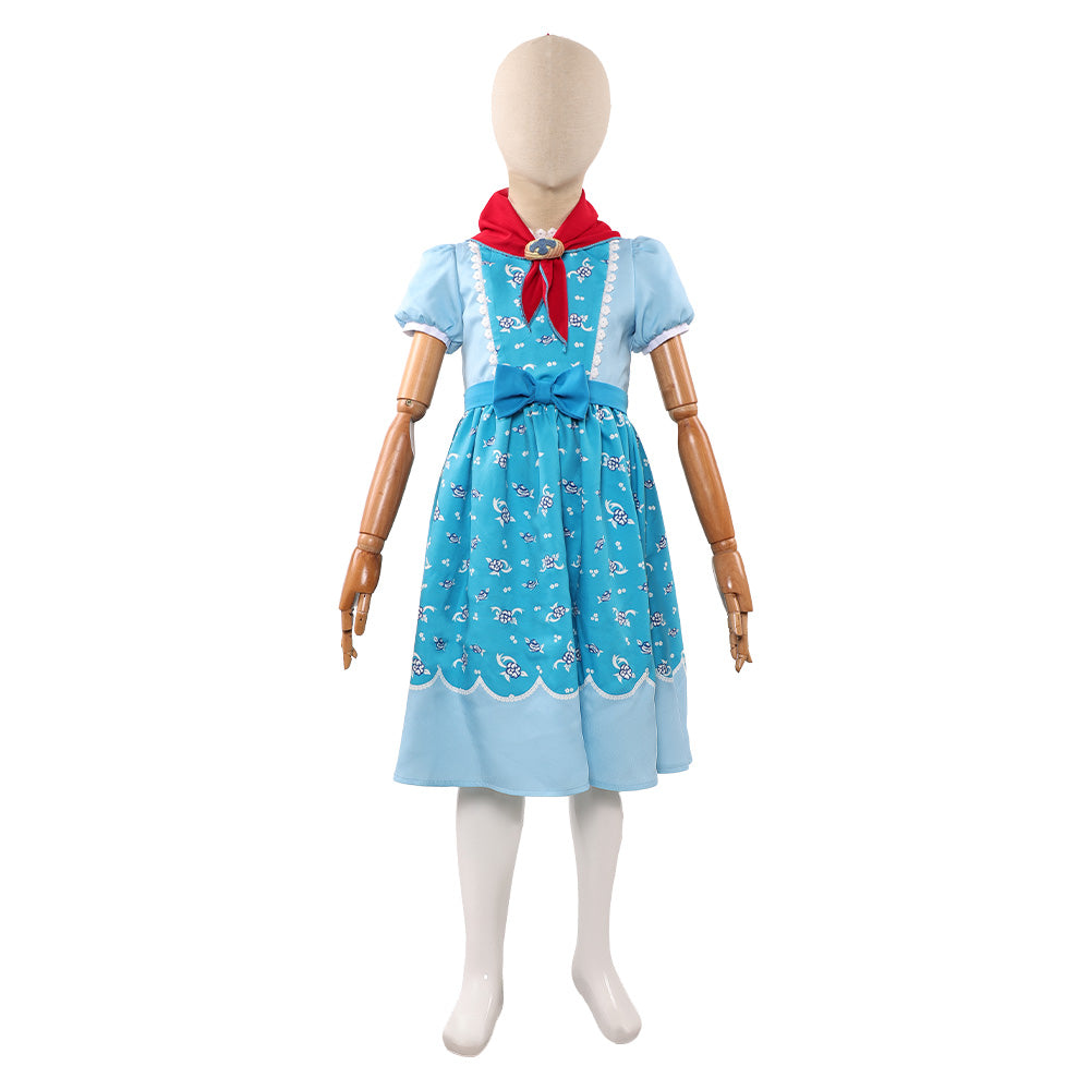 Kinder Mädchen Holly Kleid Stranger Things Holly Wheeler Cosplay Kostüm Set