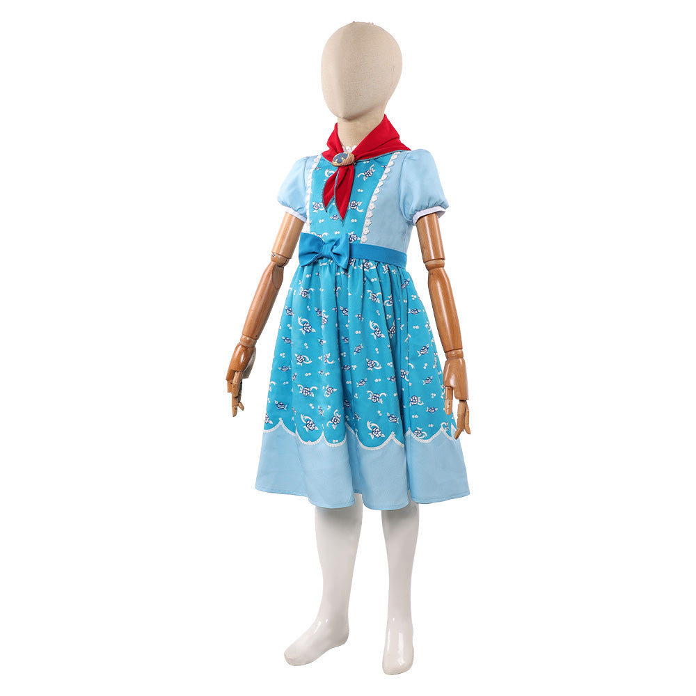 Kinder Mädchen Holly Kleid Stranger Things Holly Wheeler Cosplay Kostüm Set
