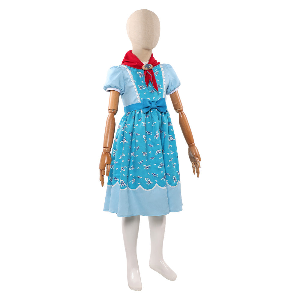 Kinder Mädchen Holly Kleid Stranger Things Holly Wheeler Cosplay Kostüm Set