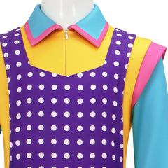 Kinder Mädchen Holly Wheeler Stranger Things 2025 lila Kostüm Set