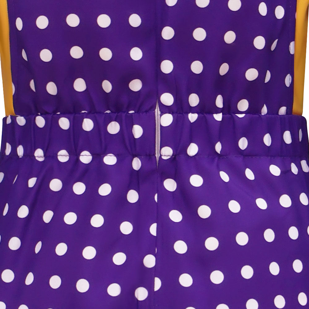 Kinder Mädchen Holly Wheeler Stranger Things 2025 lila Kostüm Set