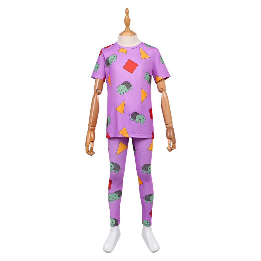 Kinder Mädchen Huntrix Zoey lila Schlafanzug Zoey Cosplay Outfits