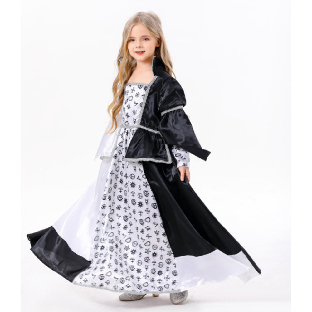 Kinder Mädchen Kleid Cosplay Kostüm Outfits Halloween Karneval Anzug Kinder Prinzessin