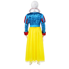 Kinder Mädchen Kleid Cosplay Kostüm Outfits Halloween Karneval Anzug Schneewittchen