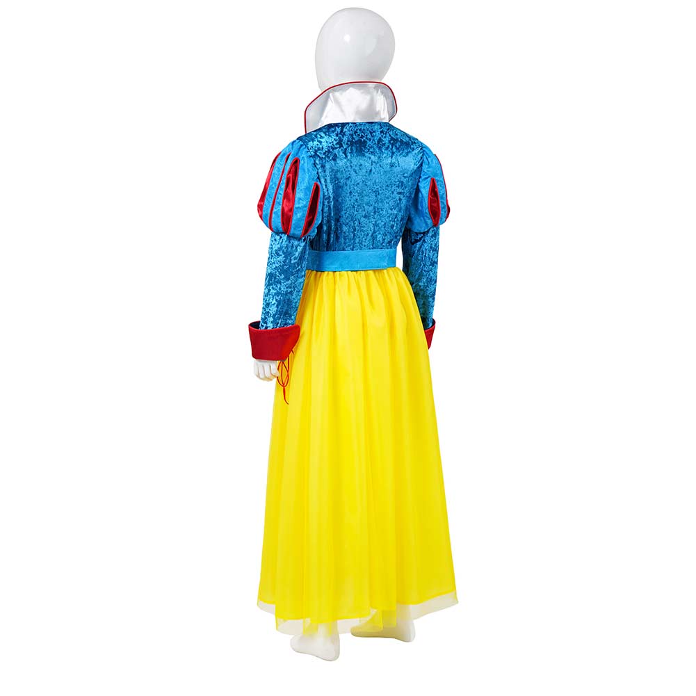 Kinder Mädchen Kleid Cosplay Kostüm Outfits Halloween Karneval Anzug Schneewittchen