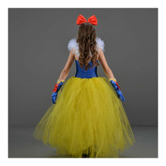 kinder Mädchen Kleid Cosplay Kostüm prinzessin kostüm Outfits Halloween Karneval Anzug Schneewittchen