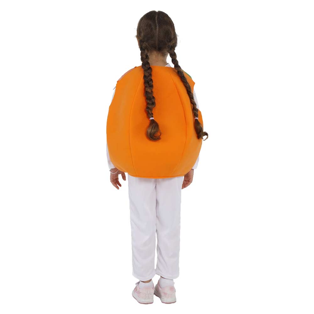 Kinder Mädchen Kürbis Süßigkeiten Cosplay Kostüm Outfits Halloween Karneval Anzug