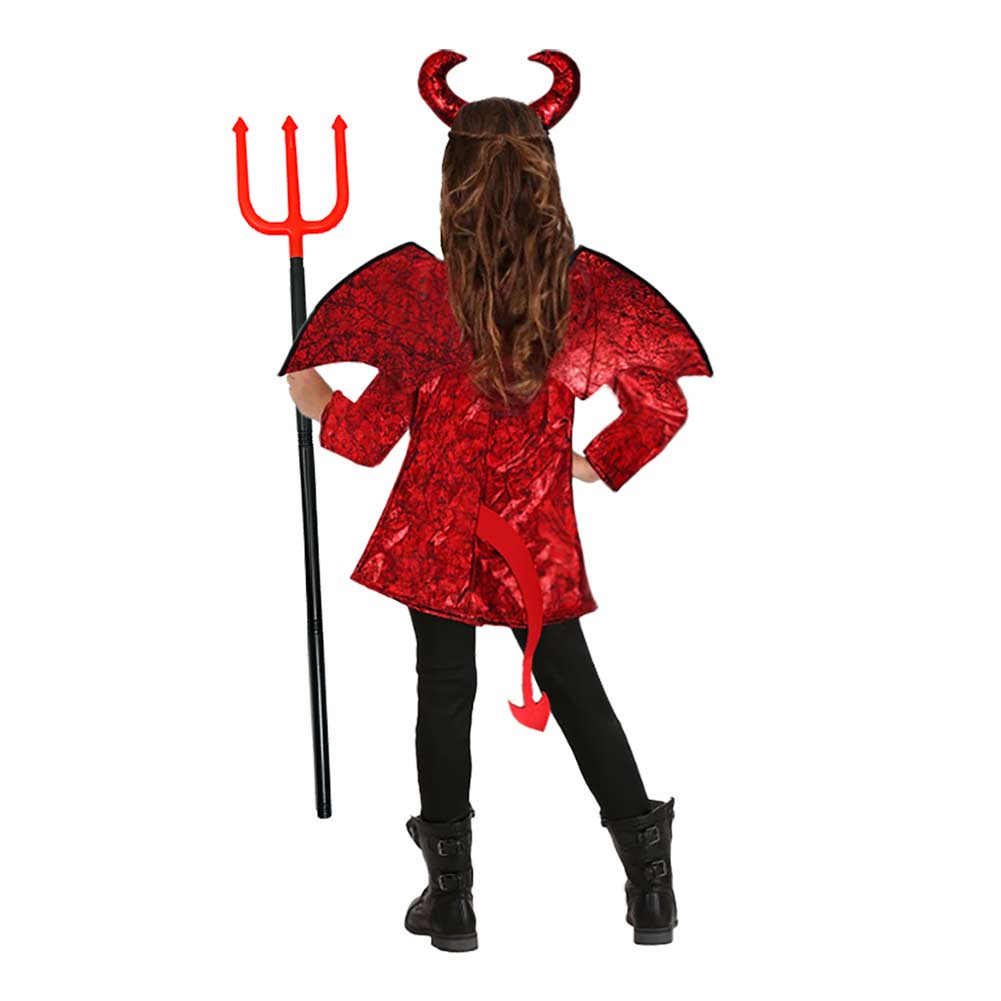 Kinder Mädchen punk kostüm kleiner teufel Cosplay Kostüm Outfits Halloween Karneval Anzug