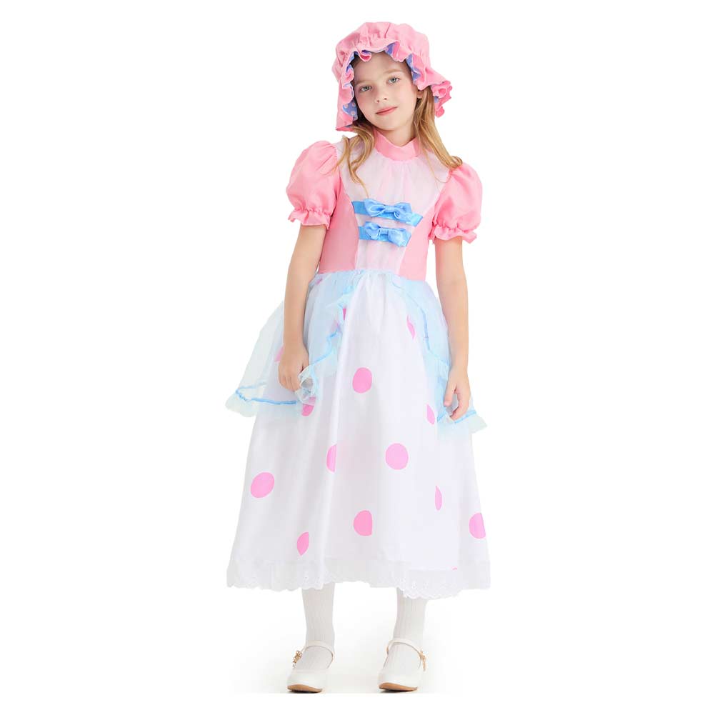 Kinder Mädchen rosa Kleid Cosplay Kostüm Outfits Halloween Karneval Anzug