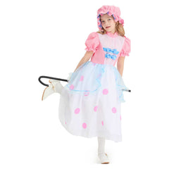 Kinder Mädchen rosa Kleid Cosplay Kostüm Outfits Halloween Karneval Anzug