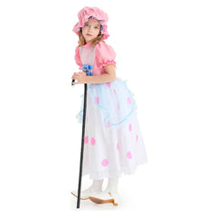 Kinder Mädchen rosa Kleid Cosplay Kostüm Outfits Halloween Karneval Anzug