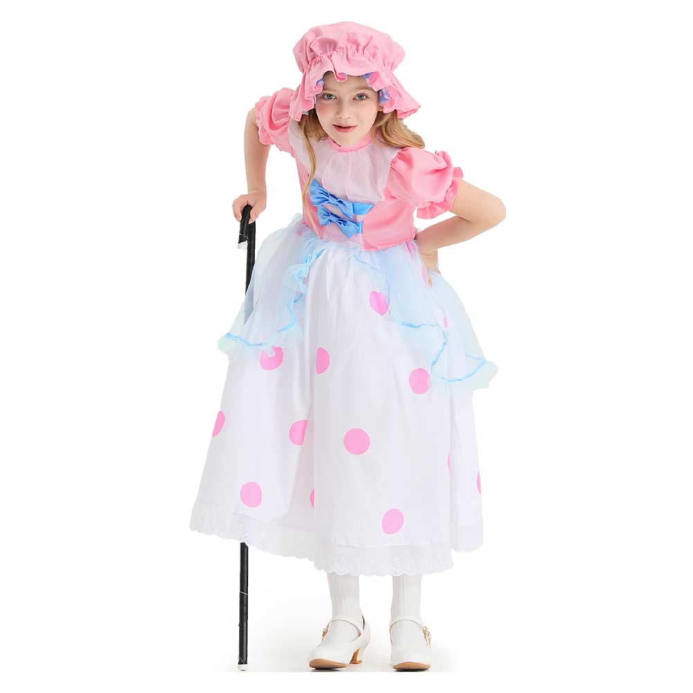 Kinder Mädchen rosa Kleid Cosplay Kostüm Outfits Halloween Karneval Anzug