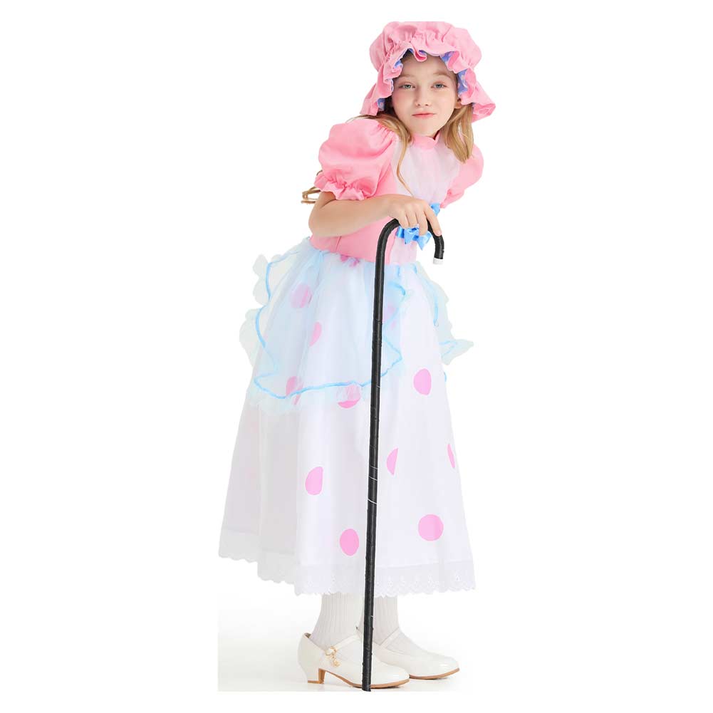 Kinder Mädchen rosa Kleid Cosplay Kostüm Outfits Halloween Karneval Anzug