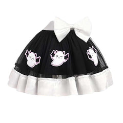 Kinder Mädchen tutu Kleid Cosplay Kostüm Outfits Halloween Karneval Anzug Geist Teufel Rock