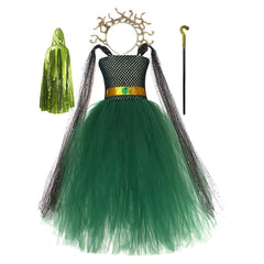 Kinder Mädchen tutu Kleid Cosplay Kostüm Outfits Halloween Karneval Anzug Medusa