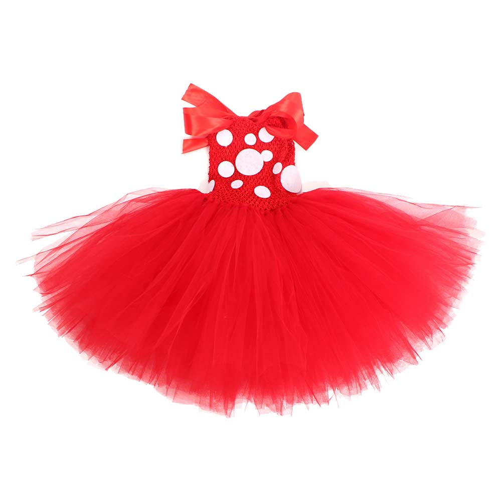 Kinder Mädchen tutu Kleid Cosplay Kostüm Outfits Halloween Karneval Anzug Pilz Halloween Netzkleid