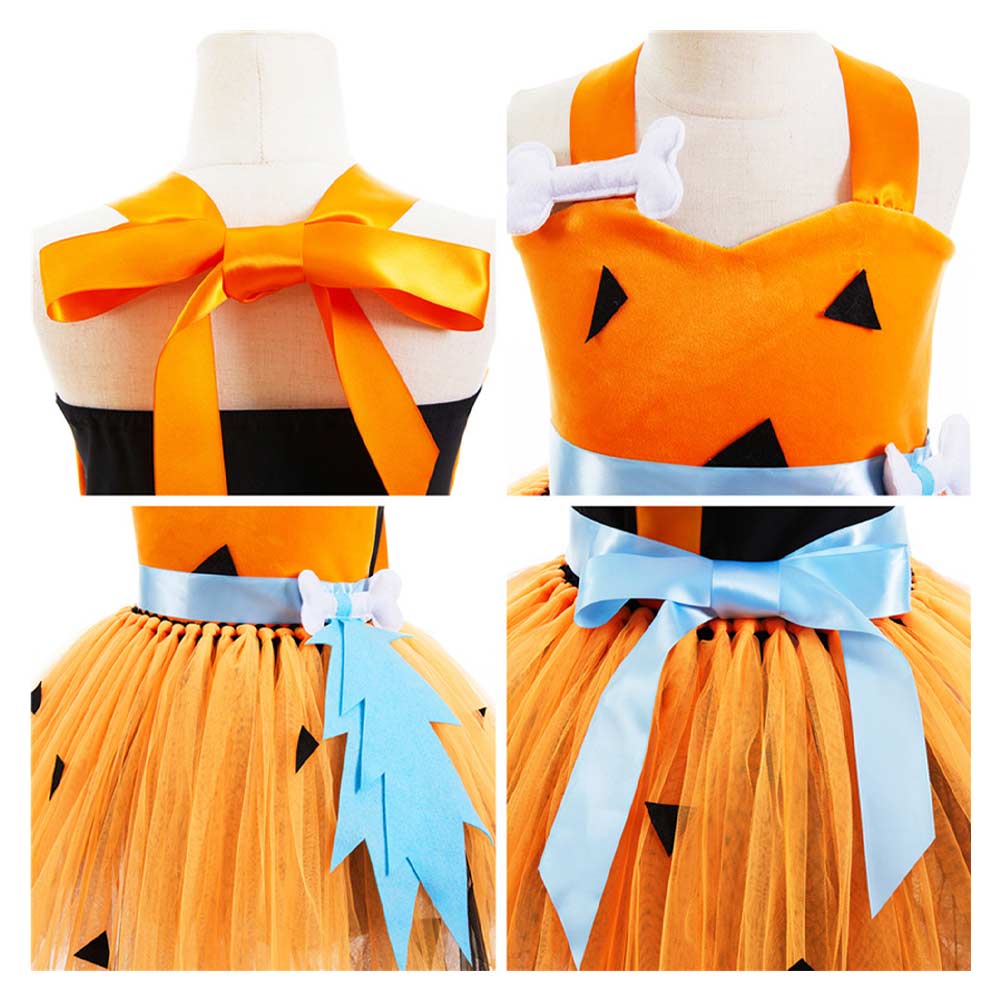 Kinder Mädchen tutu Kleid Die Steinzeit Primitive Menschen Cosplay Kostüm Outfits Halloween Karneval Anzug