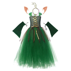 Kinder Mädchen Wald Elf tutu Kleid Cosplay Kostüm Kostüme Halloween Karneval Anzug