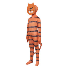 Kinder Petey the Cat Jumpsuit DOG MAN Cosplay Kostüm