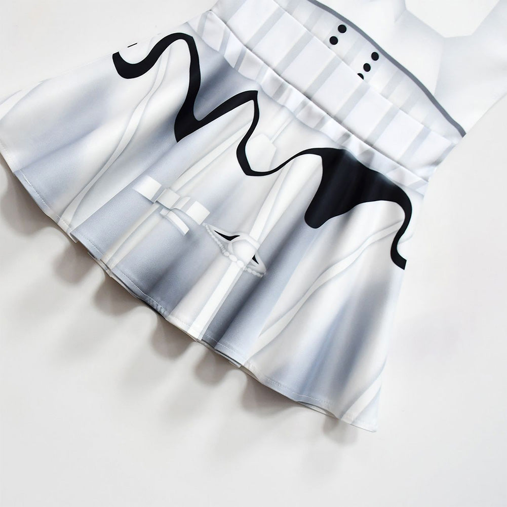 Kinder SW Imperial Stormtrooper Kleid Cosplay Kostüm Outfits Halloween Karneval Anzug