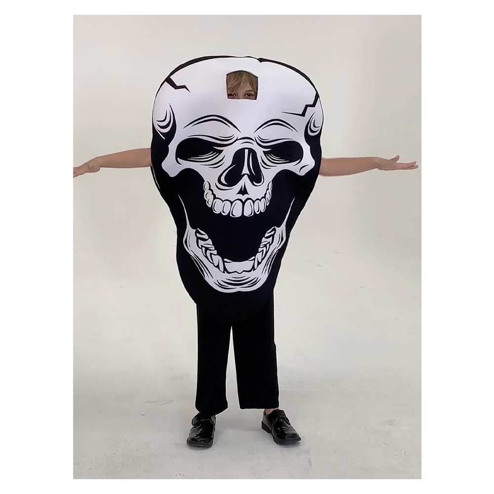 Kinder Totenkopf Cosplay Kostüm Outfits Halloween Karneval Anzug