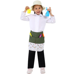 Kindergarten pastorale Stil Cosplay Kostüm Outfits Halloween Karneval Anzug Hut Prop Kostüm Leistung Lätzchen