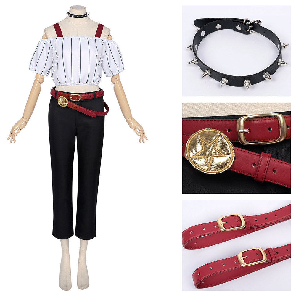 Kirara Hoshi Outfit Jujutsu Kaisen Kirara white Cosplay Kostüm 