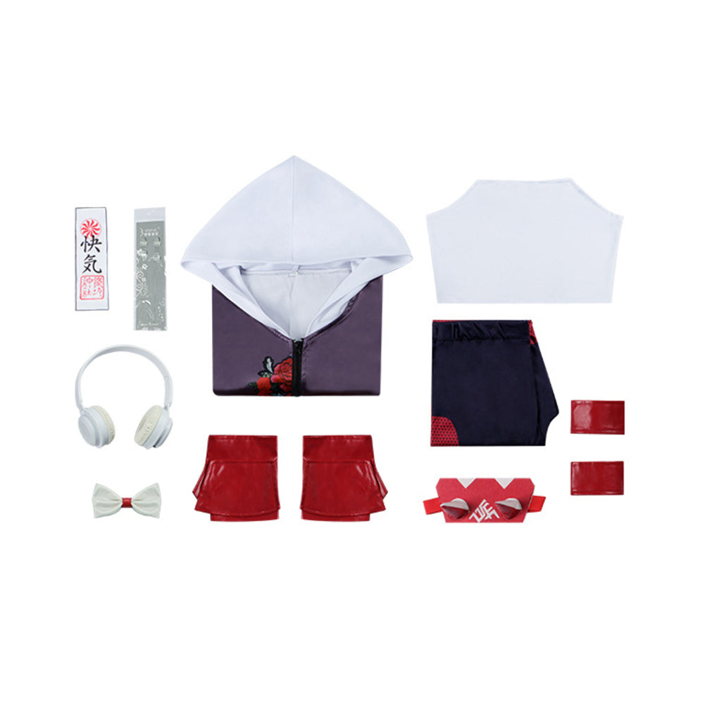 Kiriko Kostüm Set Overwatch Kiriko Cosplay Outfit