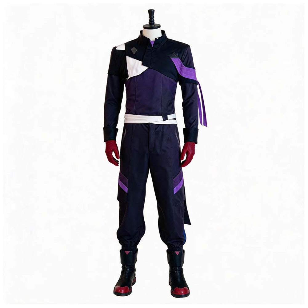 Kirito lila Kostüm Set Sword Art Online Kirito Cosplay Outfit