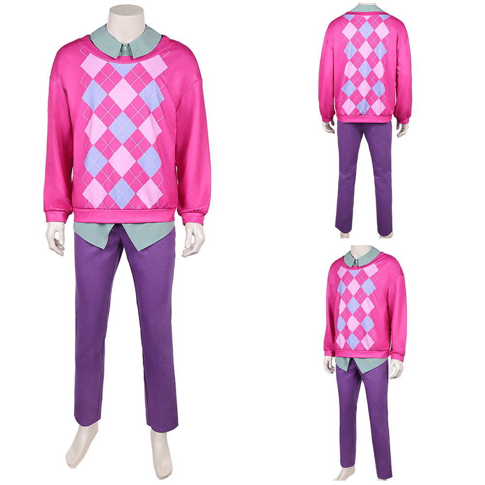 Kpop Demon Hunters Saja Boys Baby Saja rosa Cosplay Outfits