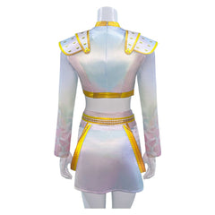 KPOP Demon Hunters Zoey weiß Outfits Cosplay Kostüm Set