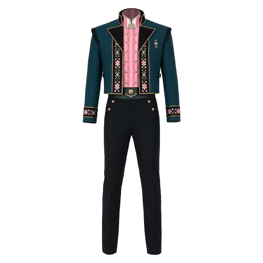 Kristoff grün Kostüm Set Die Eiskönigin Kristoff Cosplay Outfit