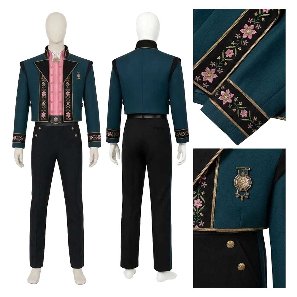 Kristoff grün Kostüm Set Die Eiskönigin Kristoff Cosplay Outfit