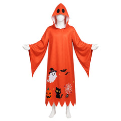 Kürbis Robe orange Kostüm Set Halloween Karneval Party Cosplay Outfit​