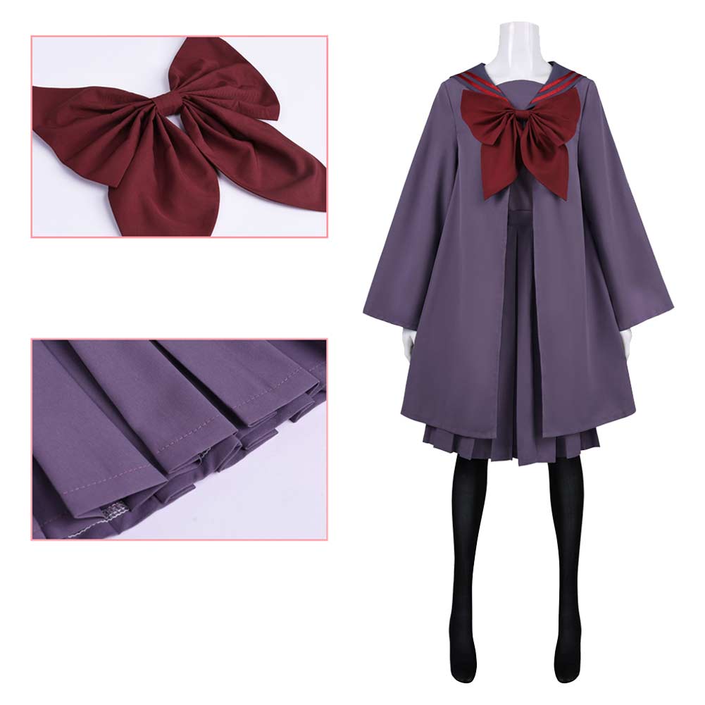 Kuroe Akaishi lila Kostüm Set Kaiju Girl Caramelise Kuroe Cosplay Outfit