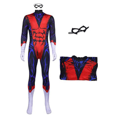 Kurt Wagner rot Kostüm Set X-Men '97 Kurt Wagner Cosplay Outfit