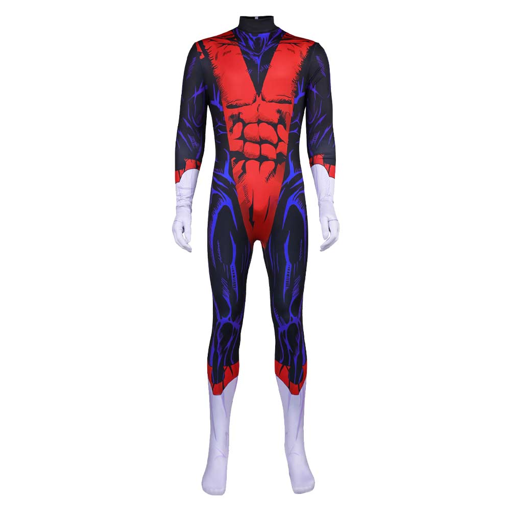 Kurt Wagner rot Kostüm Set X-Men '97 Kurt Wagner Cosplay Outfit