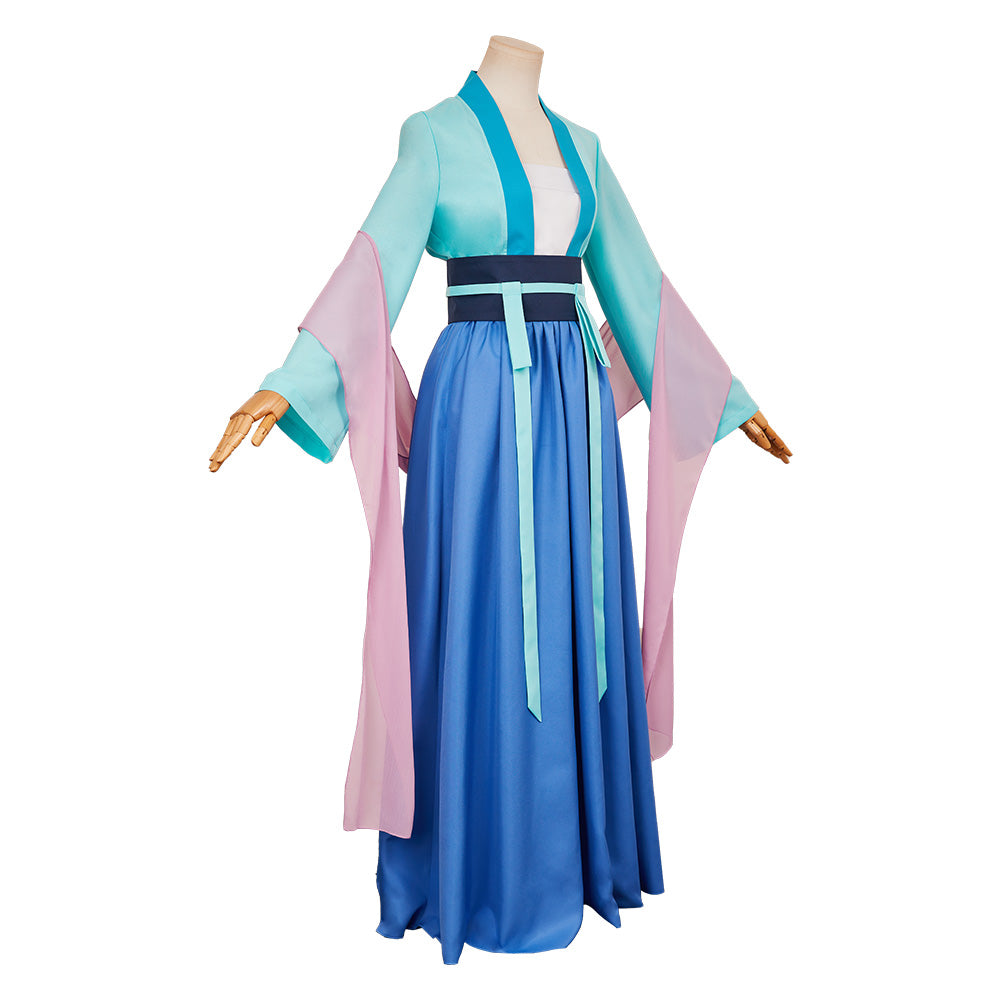 Kusuriya no Hitorigoto The Apothecary Diaries Maomao blau Hanfu Cosplay Outfits