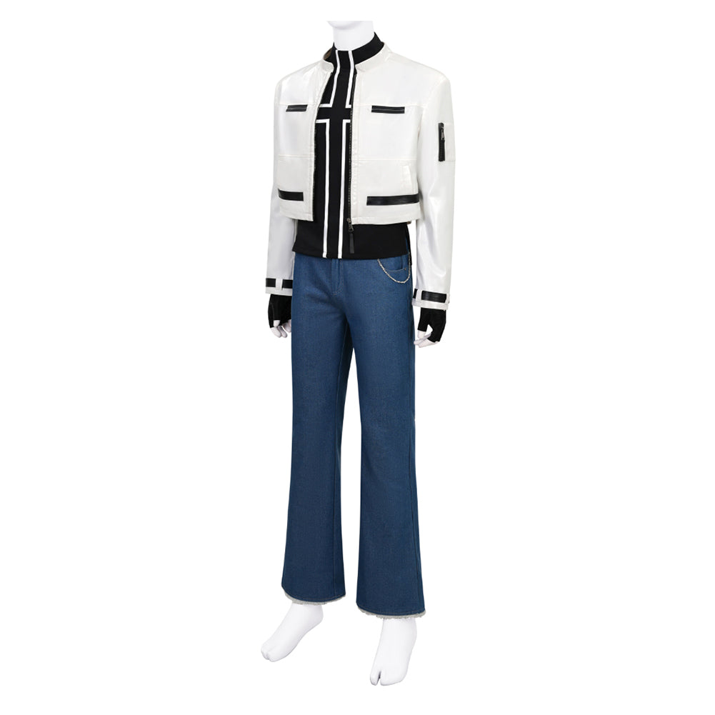 Kyo Kusanagi Kostüm Set The King of Fighters Kyo Halloween Cosplay Outfits