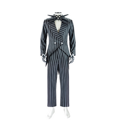 Der Albtraum vor Weihnachten The Nightmare Before Christmas Jack Skellington Kostüm Cosplay Kostüm Weihnachtskleid