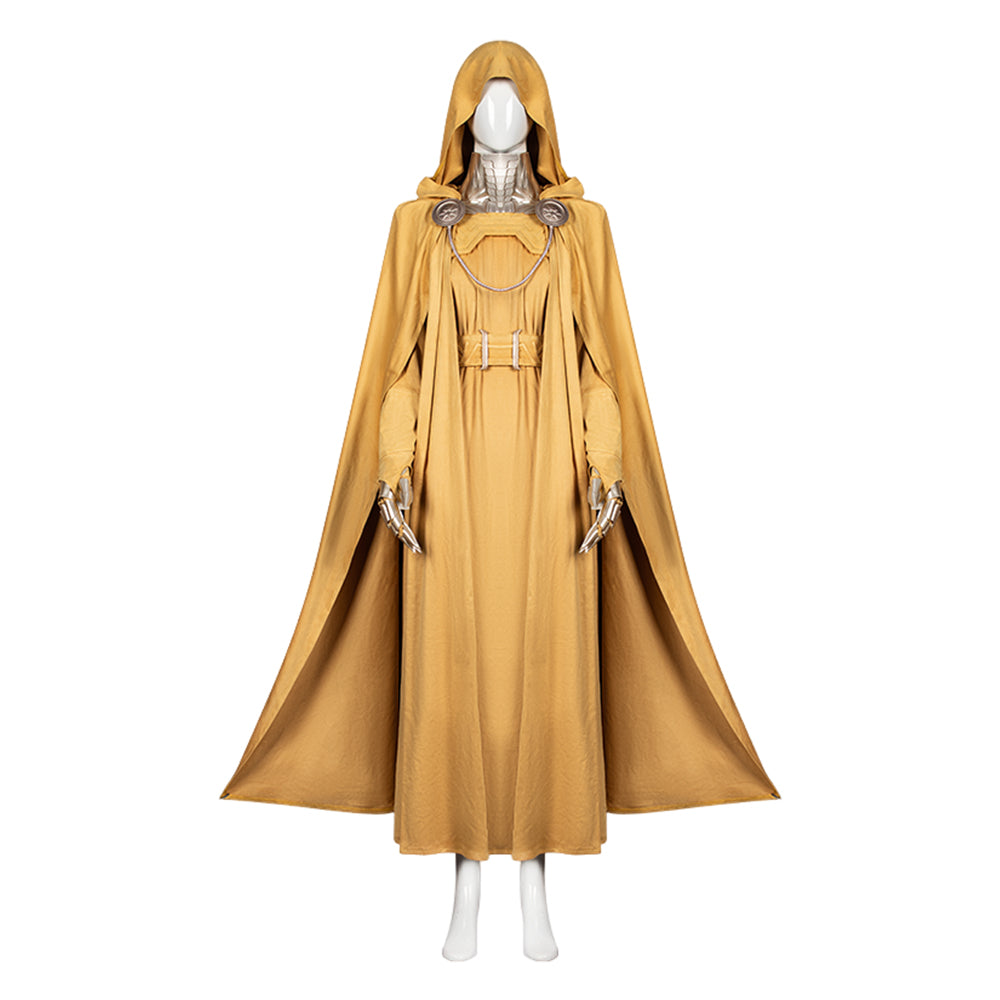 Latverian Witch gold Kostüm Set Avengers: Doomsday Latverian Witch Cosplay Outfit