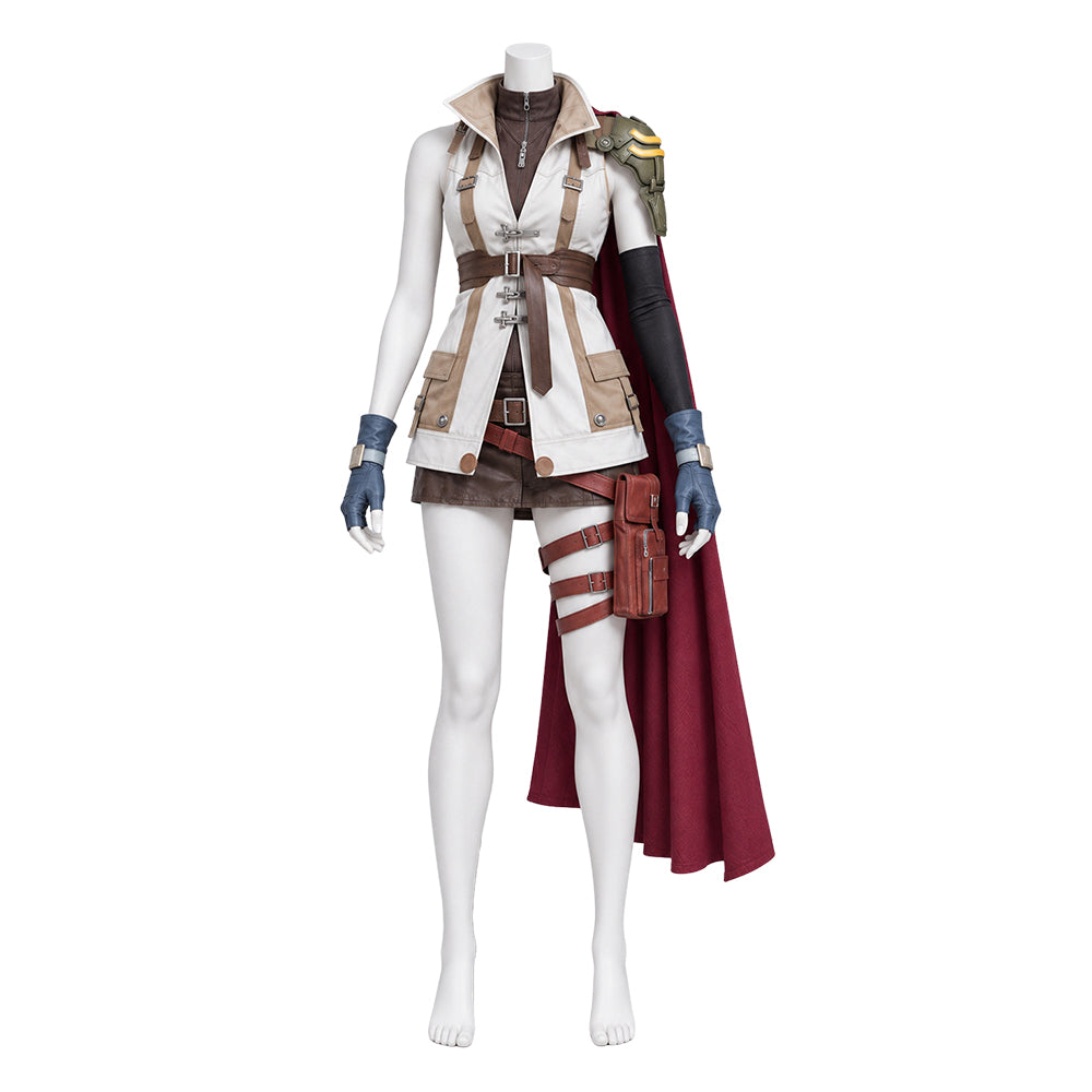 Lightning weiß Kostüm Set Final Fantasy XIII Lightning Cosplay Outfit