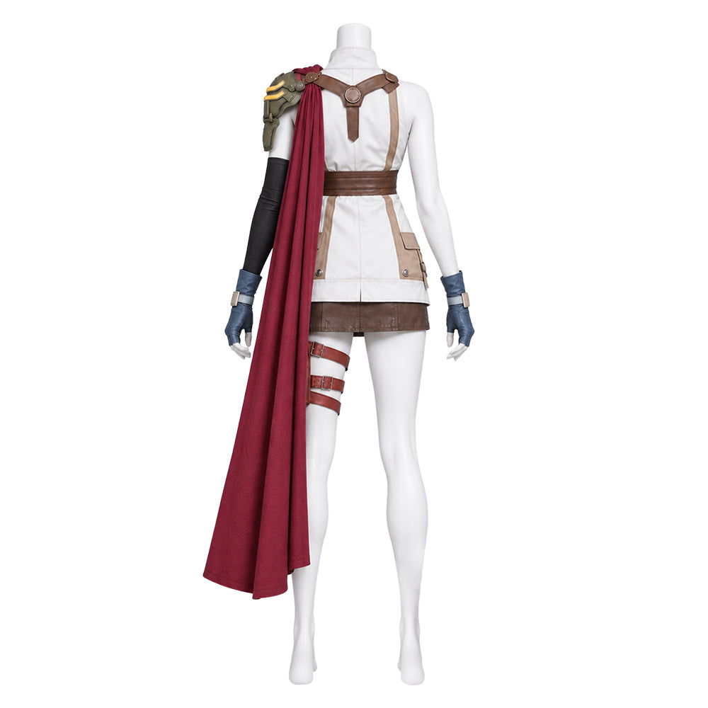 Lightning weiß Kostüm Set Final Fantasy XIII Lightning Cosplay Outfit