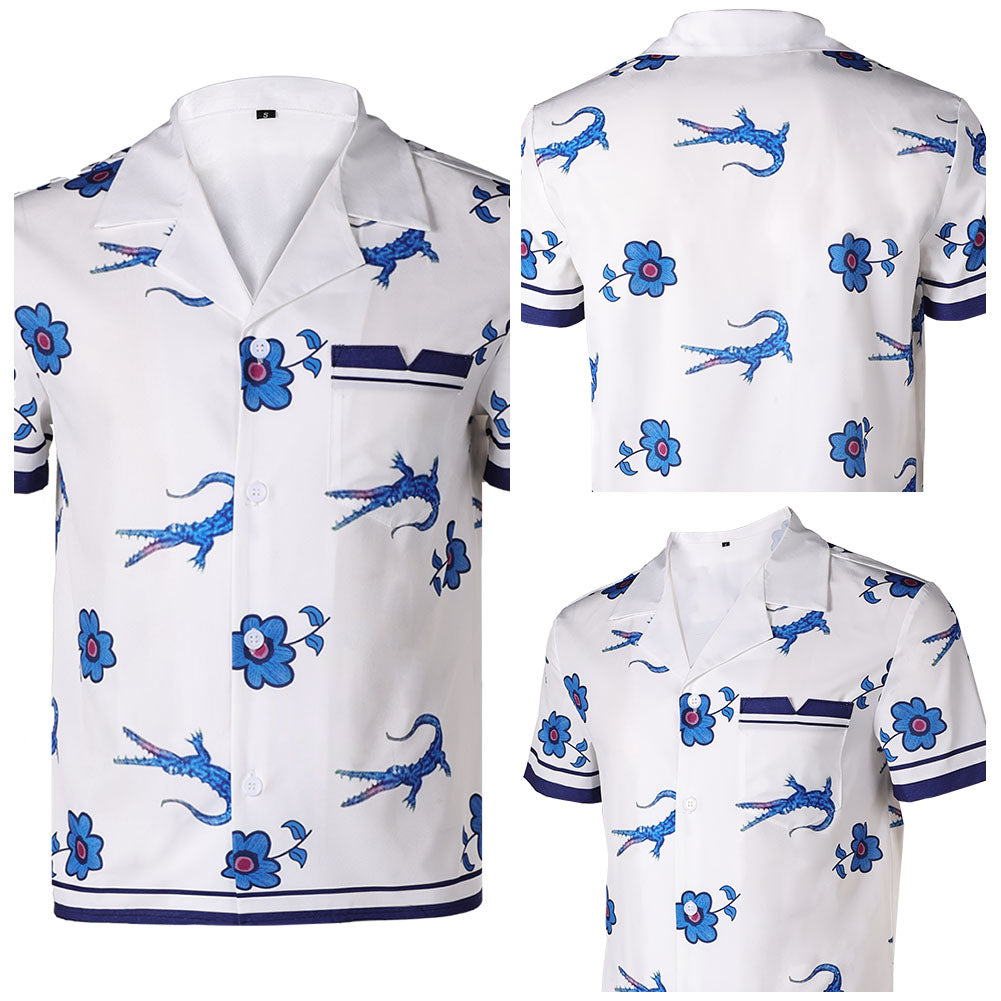 Lochlan Ratliff Sommer Hemd The White Lotus Lochy Cosplay Outfits