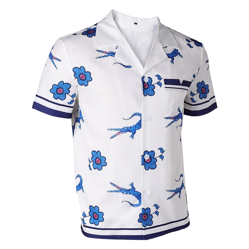 Lochlan Ratliff Sommer Hemd The White Lotus Lochy Cosplay Outfits