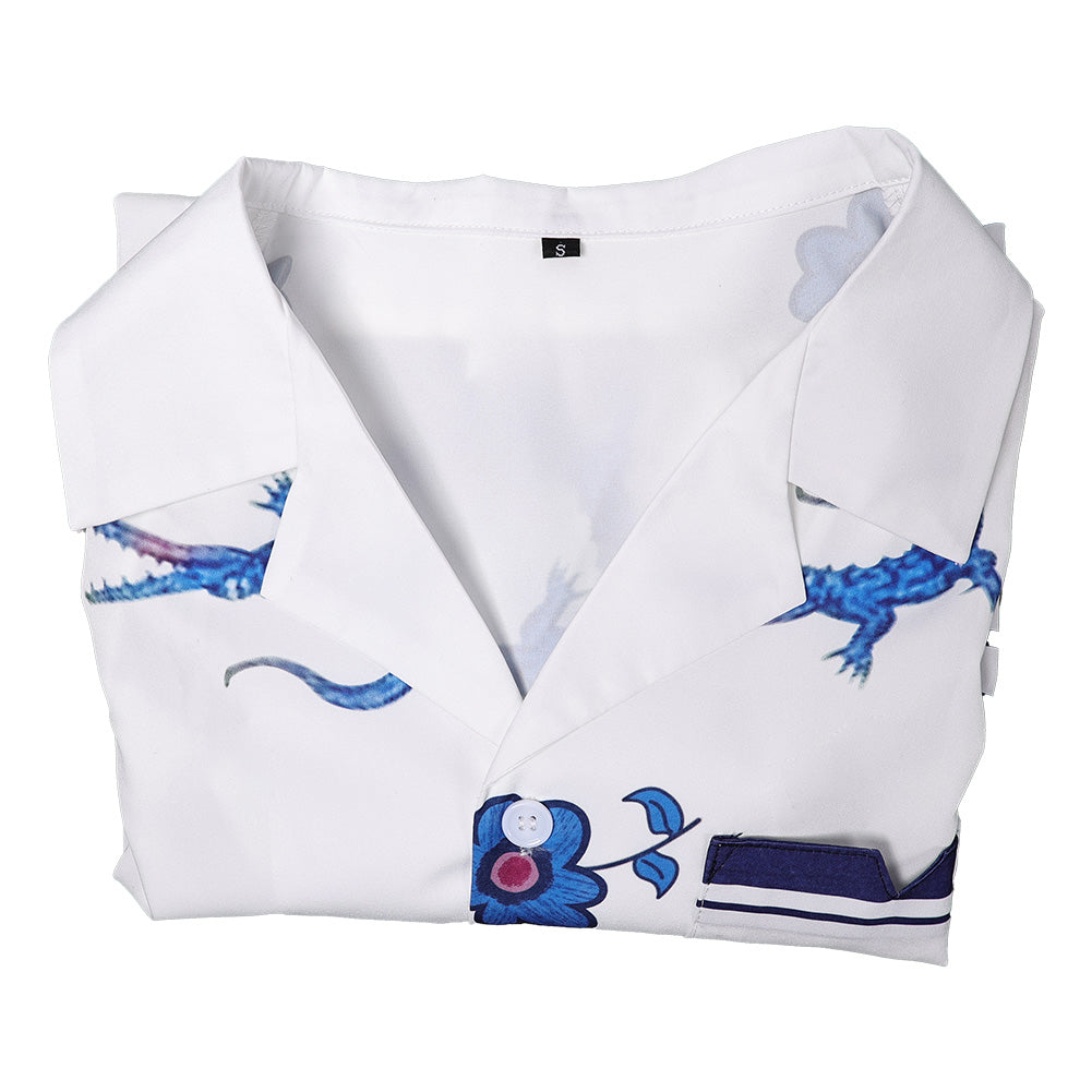Lochlan Ratliff Sommer Hemd The White Lotus Lochy Cosplay Outfits