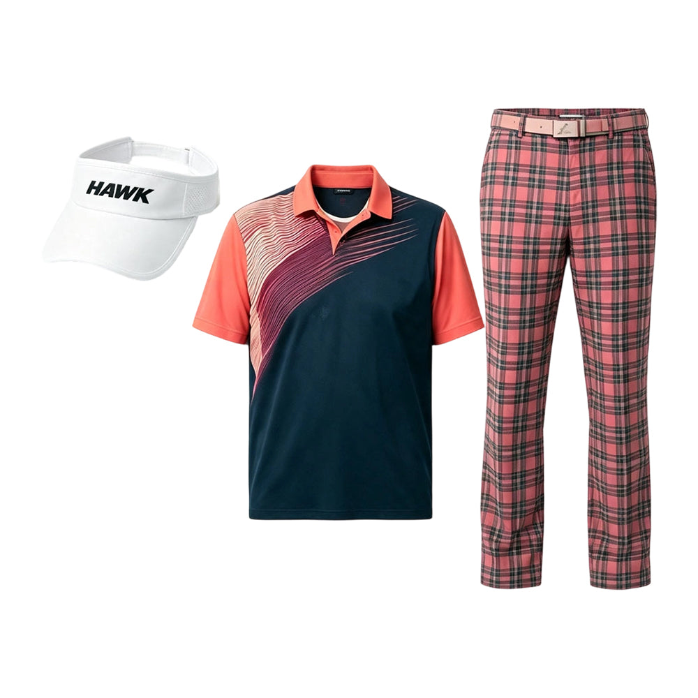 Lonnie orange Kostüm Set The Hawk Lonnie Cosplay Outfit